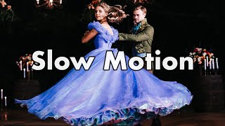 the PRETTIEST Slow Motion EVER | Cinderella's Dress in Slow Mo