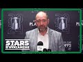Stars vs. Avalanche | Pete DeBoer practice interview 5.14.24
