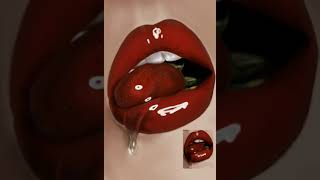 Lips Tutorial #Realistic #digitalpainting Lips Tutorial #Realistic #digitalpainting