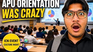APU Orientation Was CRAZY 😳 | ICN Culture Night & Real Uni Life