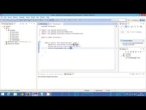 selenium tutorial | How to login to Facebook using selenium webdriver