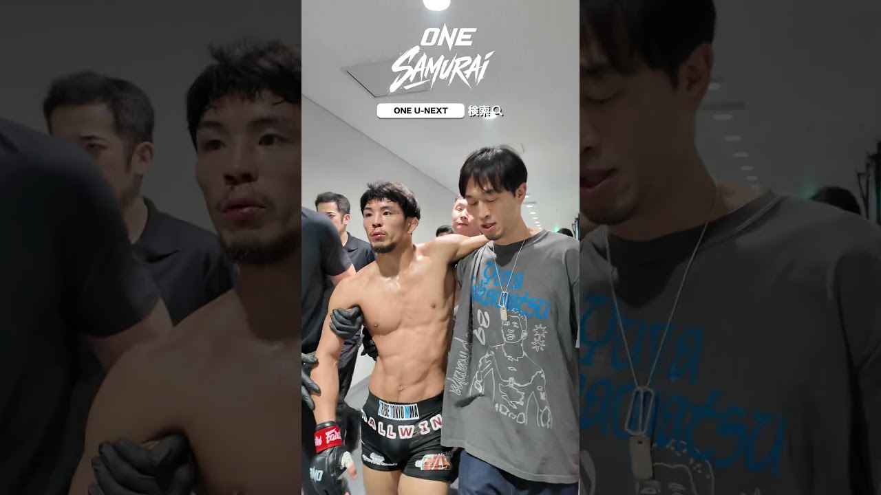 【ONE SAMURAI 1】若松佑弥 / ホルミルザエフ バックステージ密着カメラ〜激闘の記録〜 #武尊 #ロッタン #onesamurai #若松佑弥 