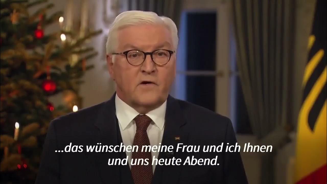 Steinmeier Weihnachtsansprache YouTube Steinmeier Weihnachtsansprache YouTube