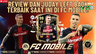 REVIEW DAN JUDAY LEFT BACK TERBAIK SAAT INI DI FC MOBILE! | FC Mobile Indonesia