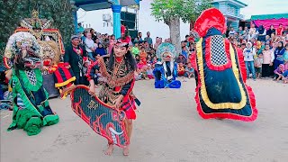 Rampak BARONG dan tari CELENG Jaranan reog GEMBONG BAWONO live di sentang kisaran