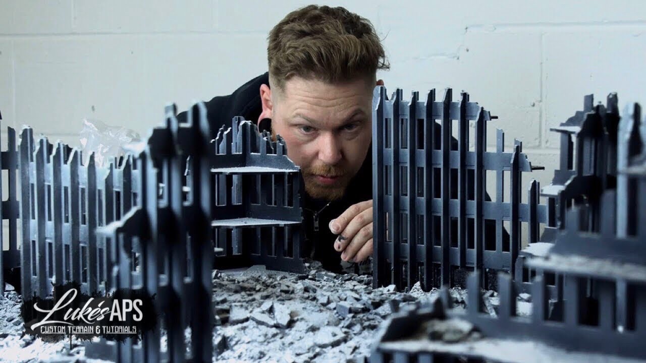 40k Stalingrad City Fight Gaming Table - YouTube