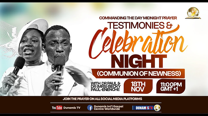 MID NIGHT PRAYER COMMANDING THE DAY- TESTIMONIES AND CELEBRATION NIGHT. 18-11-2024