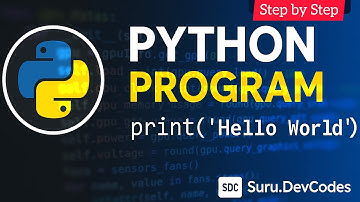 Python Tutorial for Beginners | Print Hello World Program #python 