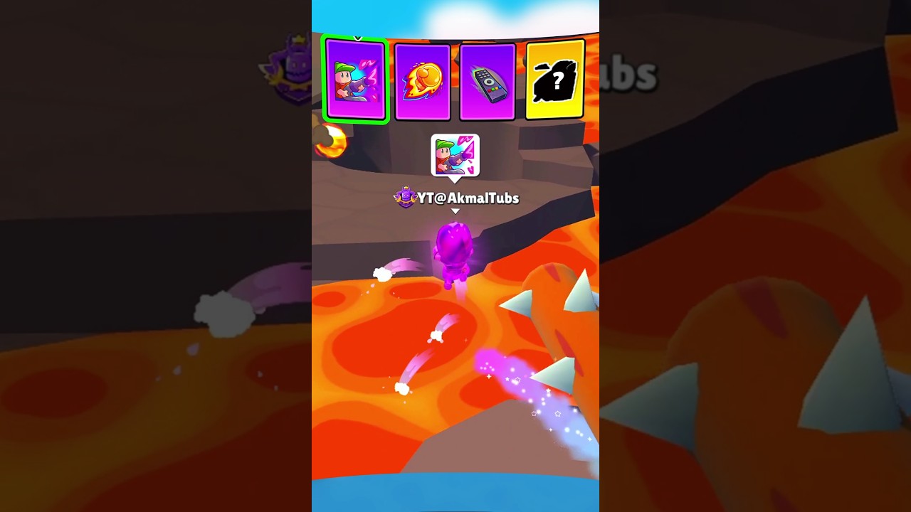 BEST SPECIAL EMOTE ABILITY in Lava Rush Stumble Guys 🔝 