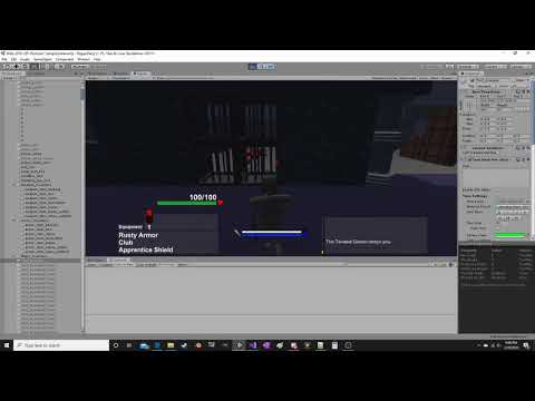 Rogue Party 3D Unity Game - Adding 3D Text Above Allies' Heads