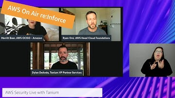 AWS On Air ft. AWS Security Live with Tanium