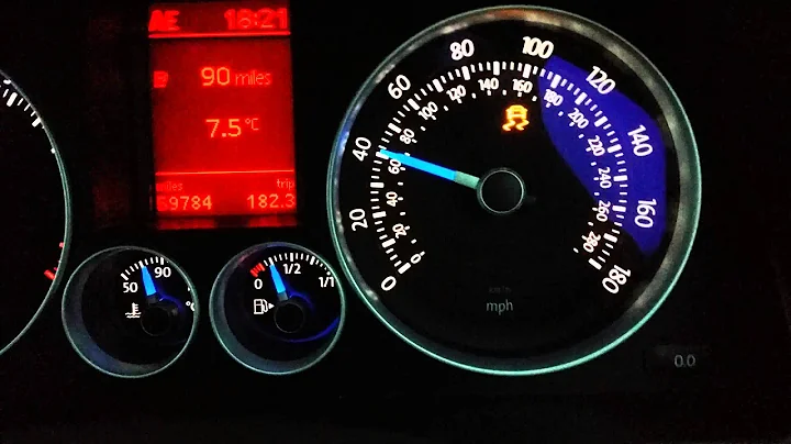 Volkswagen Golf MK5 R32 0-100km/h 0-62mph