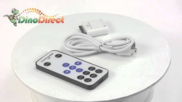 AV Adapter IR Remote Control Charging & Synching for iPod  from Dinodirect.com