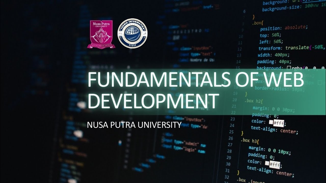 VIDEO PRESENTATION - FUNDAMENTALS OF WEB DEVELOPMENT - MAULA MUHAMAD HILDAN