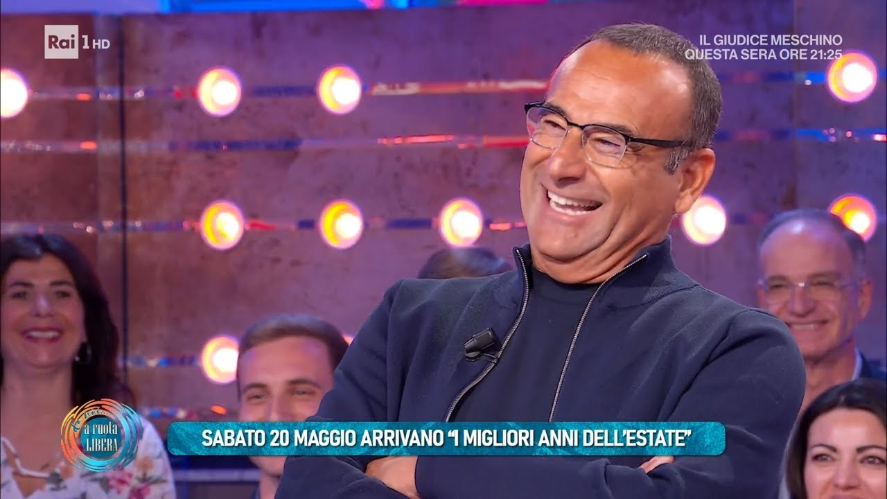 Carlo Conti, l'amato conduttore si racconta - Da noi... a ruota libera 14/05/2023