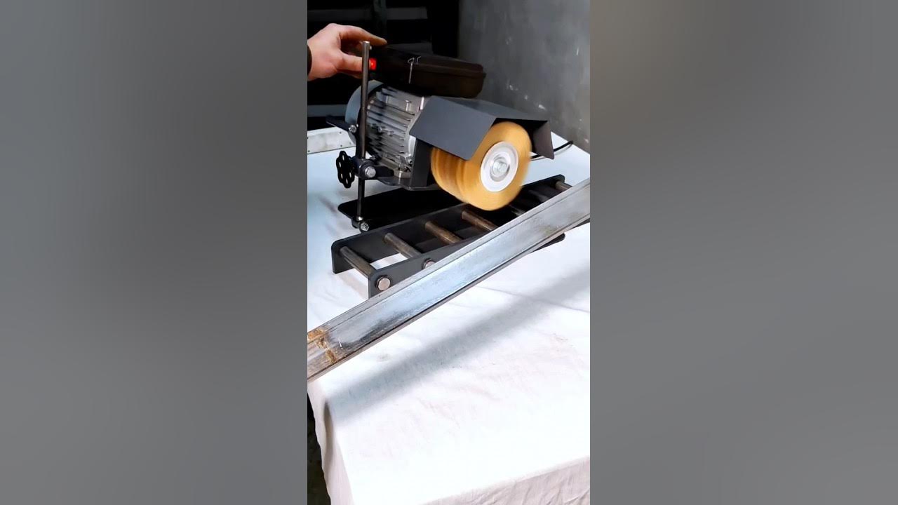 Зачистной станок для удаления ржавчины с металлопроката #оборудование # ...