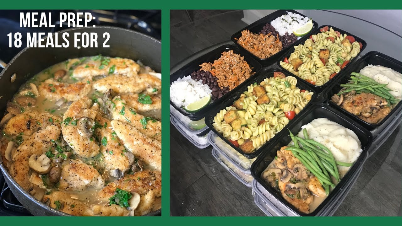 MEAL PREP FOR THE WEEK: 18 healthy meals for 2 (How Meal Prepping Works) MEAL PREP FOR THE WEEK: 18 healthy meals for 2 (How Meal Prepping Works)