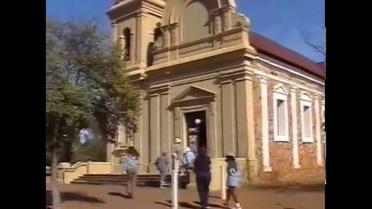 On the road in Western Australia. From Perth to New Norcia the only Monastic town in Australia