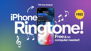 How To Set Any Song As Iphone Ringtone - Free And No Computer screenshot 1