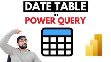 How To Create a Date Table in Power Query