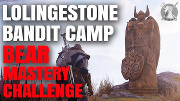 Lolingestone Bandit Camp Bear Mastery Challenge - How to get Gold Medal (Assassin
