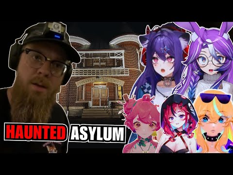 Numi, Michi, Froggy, Arielle & Saiiren Go Ghost Hunting with PapaMutt in a Haunted Asylum