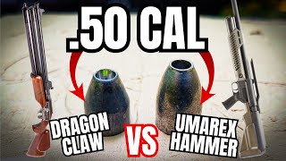 .50 Cal vs Clay Blocks!!! [Seneca Dragon Claw 2 vs Umarex HAMMER]