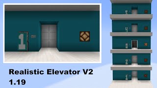 Minecraft Hyper Realistic Elevator 1.20