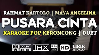 Pusara Cinta Karaoke Pop Keroncong Nada Pria dan Wanita