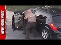 Hero Cop Jumps into Action to Save Choking Driver