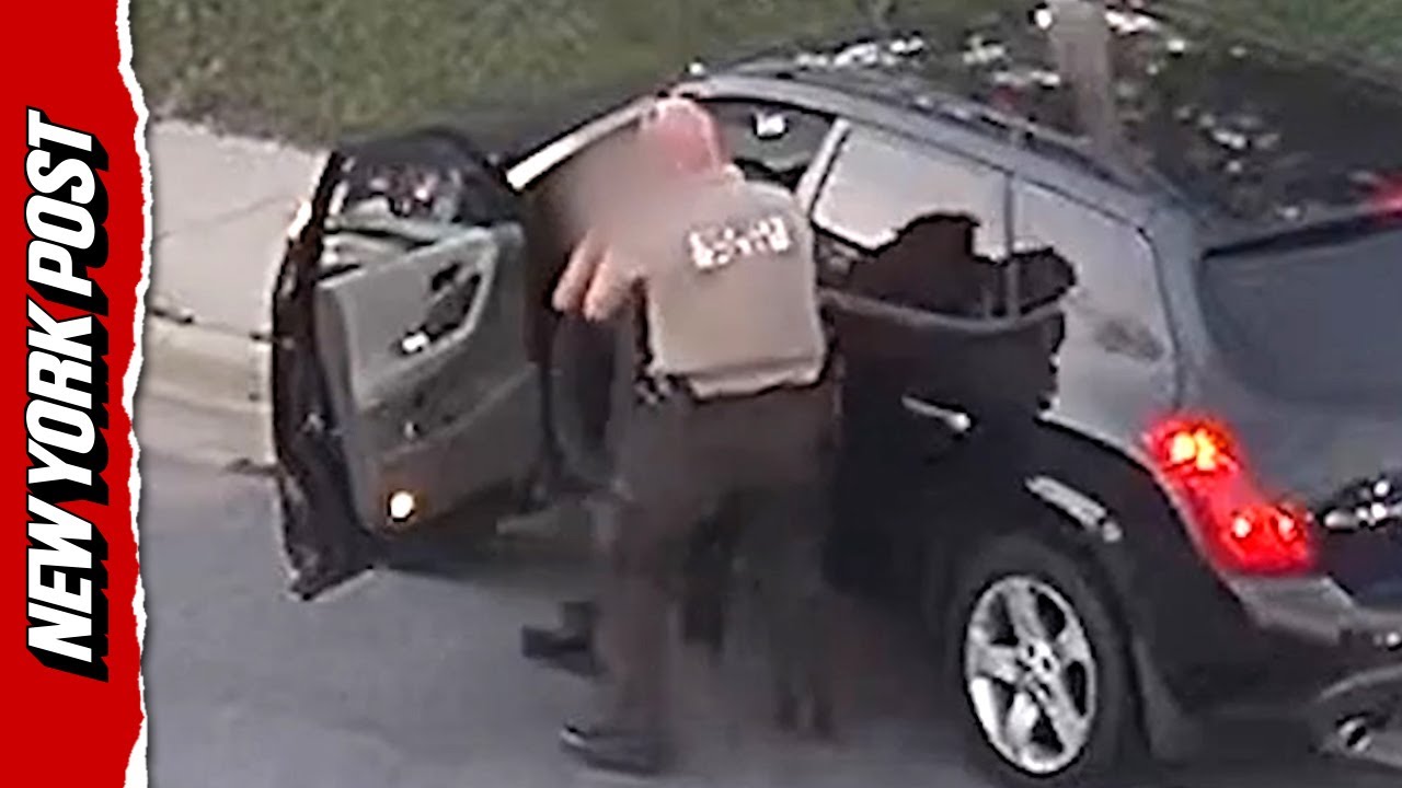 Hero Cop Jumps into Action to Save Choking Driver