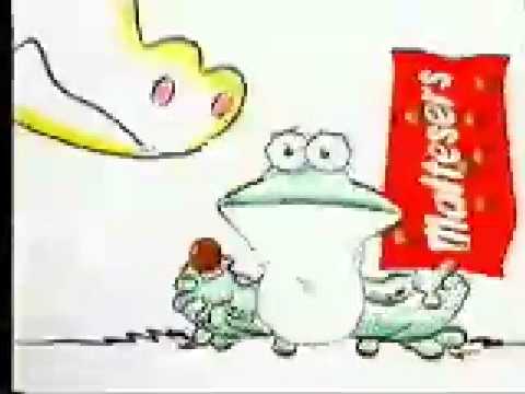 The 90's advert for Maltesers featuring the Wide Mouthed Frog. Let's bring it back!!! You don't say.