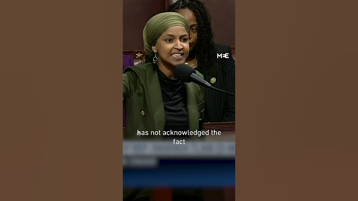 US Representative Ilhan Omar calls vote to censure Rachida Tlaib ‘glaring hypocrisy’