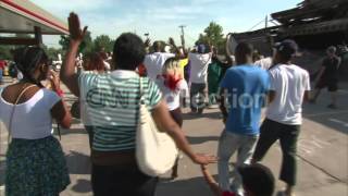 FERGUSON SHOOTING:PROTESTERS MARCH IN STREET