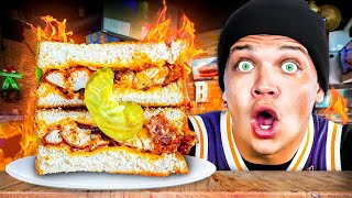 MY SPICIEST CHICKEN SANDWICH CHALLENGE EVER