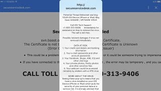How do I remove iPad/iPhone Safari "locked for security reasons" virus screenshot 5
