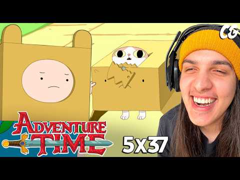 O PRÍNCIPE DAS CAIXAS! - React Hora de Aventura EP 37 Temporada 5