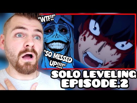 THIS IS SO F***ED UP??!!! | SOLO LEVELING - EPISODE 2 | New Anime Fan! | REACTION