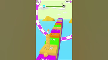 Cube Surfer 🧊🎮 [NEW UPDATE] All Level Gameplay 6 #Shorts