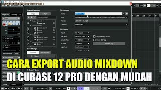 🔵Cara Audio Export di Cubase 12 Pro !! Sobat Record