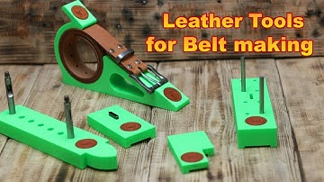 Leather Tools for Belt Making – Full Set Review