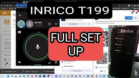 INRCO T199  FULL SET UP-PROGRAME EACH CHANNEL