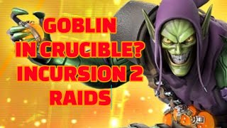 INCURSION 2 RAIDS!! Community Crucible!! Gobby Trials and DD6 Timed Run