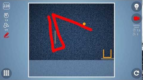 Check out how I solved level 228 in Brain It On! #BrainItOn