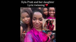 Kyla Pratt And Her Daughter  Twinning 