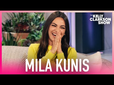 Mila kunis admits she lies to her kids to get out of playdates