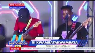 Musila Yangati playing Shida Ya Kinyambu by Kimangu Boyz Live coutesy of Mutongoi FM.💥