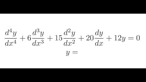 Solving a 4th Order Ordinary Differential Equation (ODE)