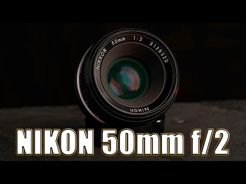 Nikon 50mm f2 Review Non-Ai Converted Vintage Lens - YouTube