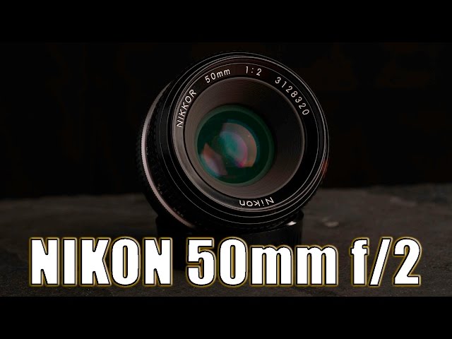 Nikon 50mm f2 Review Non-Ai Converted Vintage Lens - YouTube